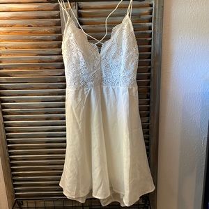 White dress